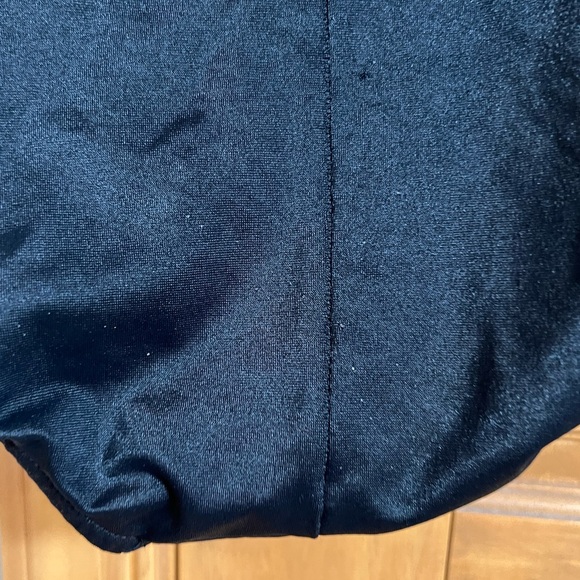 Sirena VTG Swimsuit Bathing Suit Strapless Floral Black SIZE 14 - Picture 6 of 9